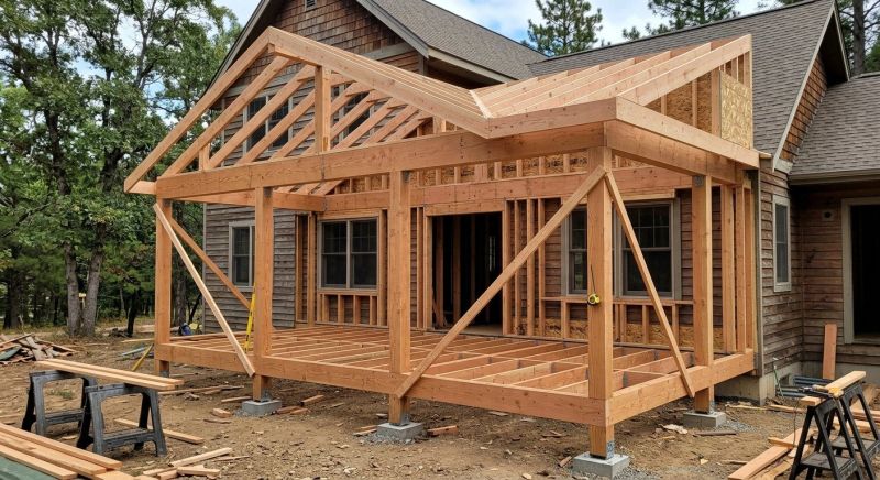 Garage Framing in Kansas City, KS